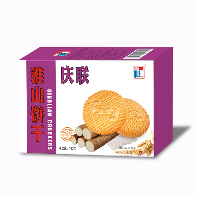 160g庆联淮山饼干