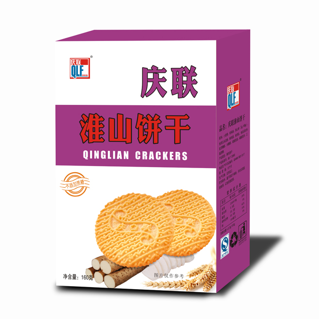 160g庆联淮山饼干