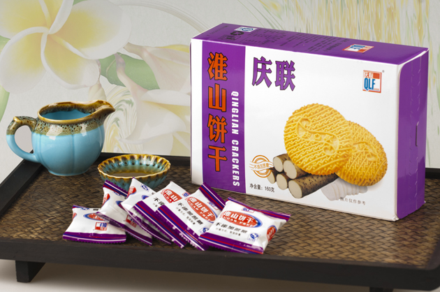 160g庆联淮山饼干